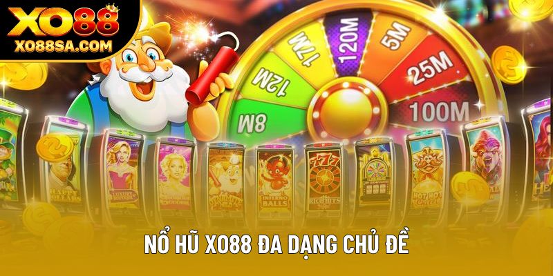 Nổ Hũ Xo88 đa dạng chủ đề